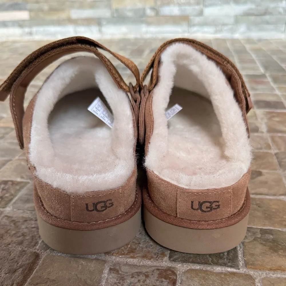UGG Tan Shearling Lined Footwear - Picture 10 of 12